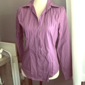 Purple Long Sleeved Button Down